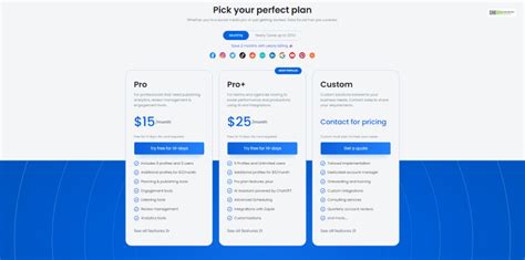 vistasocial pricing